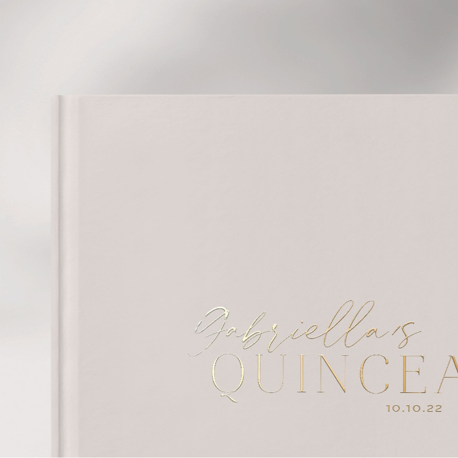 Quinceañera Guest Book Quinceanera Ideas Foil Guestbook Etsy