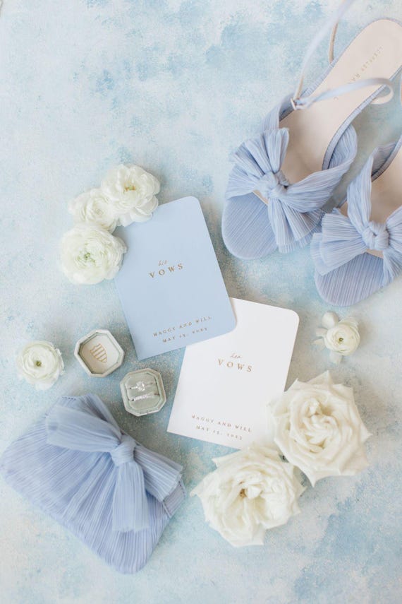 Wedding Vow Books for Couples: Many Colors Available #laura
