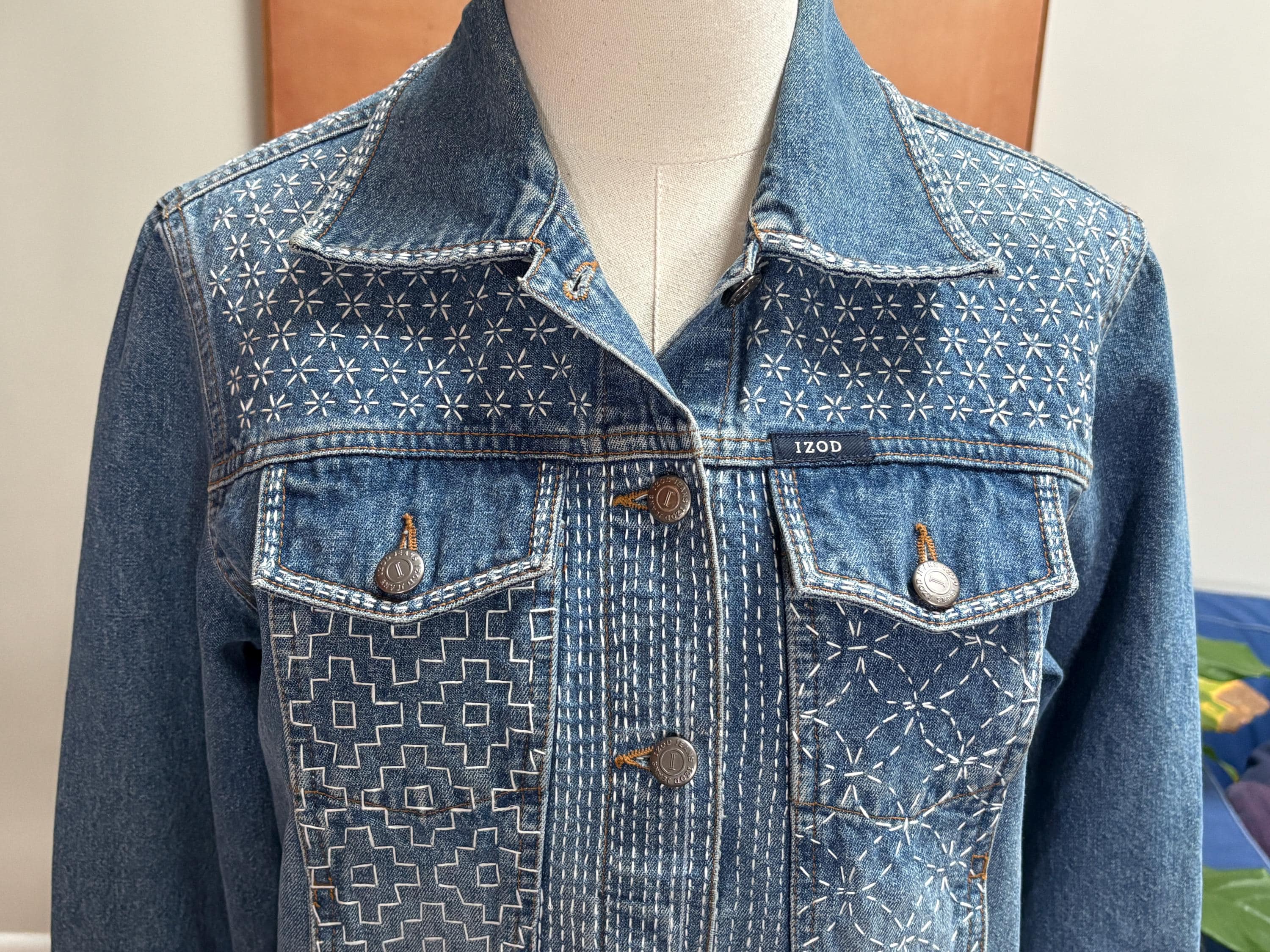 Sashiko denim jacket - Etsy 日本