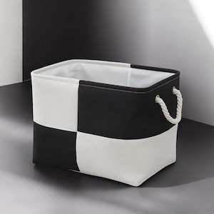 Foldable Linen Storage Basket – Fabric Organizer Box for Toys, Clothes & Home Supplies
