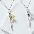 Hug Necklace – Mom & Child Pendant, Stainless Steel, Silver Gold Color, Love Embrace Jewelry, Gift for Mom product logo