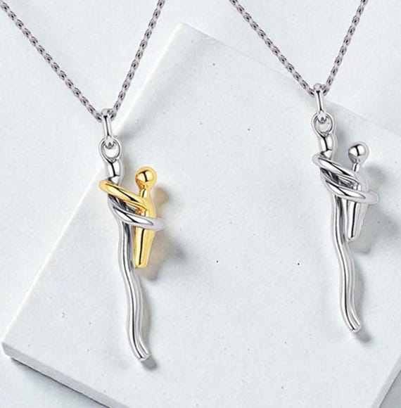 Collana Mamma In Acciaio Inossidabile Oro – Ciondolo Scritta E Cuore – Regalo Personalizzato Per La Festa Della Mamma