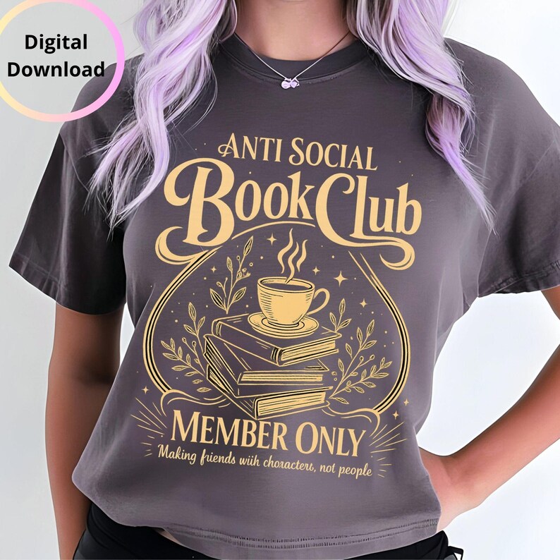 Members Only AntiSocial Book Club Sweatshirt