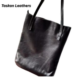 leather tote bag, bridesmaid tote bag, laptop tote bag, cute tote bag, personalized tote bag, leather shoulder bag, Shoulder bucket bag