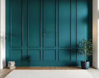 Wall Molding Kit for Accent Walls – Pre-Cut Decorative Trim Panels – Easy to Install Wall Molding Kit- Modern Moulding Frame Set