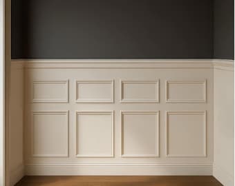 Kit wandpanelen en latten: decoratief lambrisering