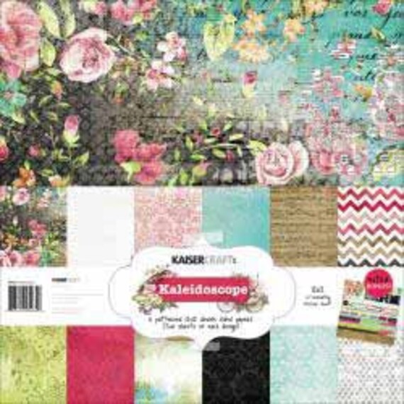 Kaisercraft /'HONEY CHAI/' 12x12/" Sticker Sheet Flowers//Floral//Butterfly KAISER