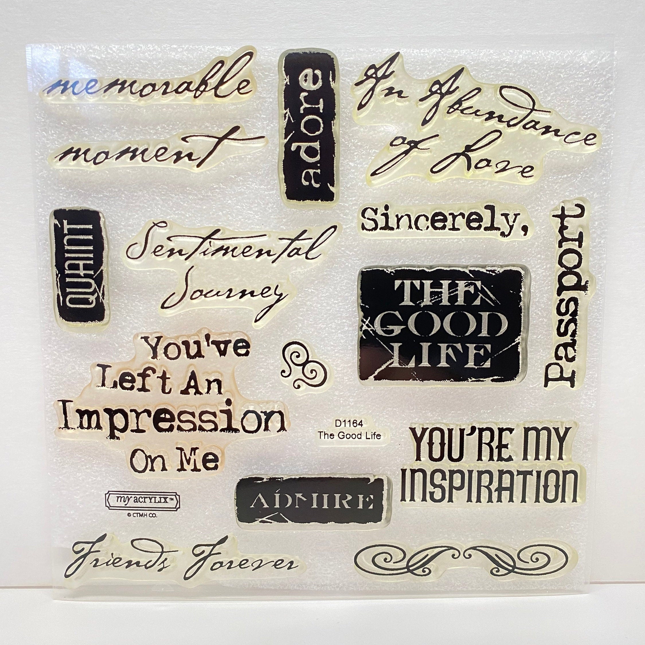 Close to My Heart Stamp Set - Etsy