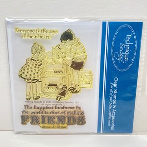 Technique Tuesday - Making Friends (Block Not Included)
