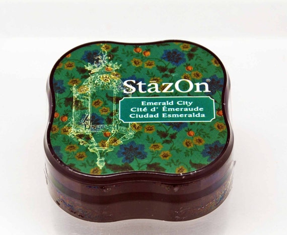 Stazon Midi Ink Pad-Emerald City by Tsukineko