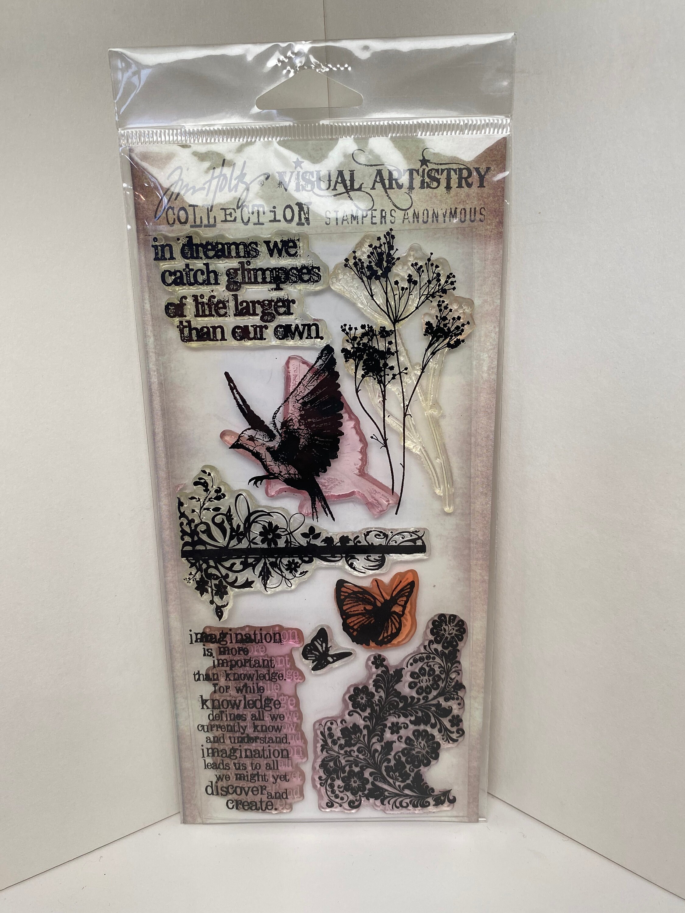 Tim holtz butterfly stamps - Etsy 日本