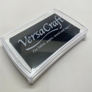 Versacraft Real Black Ink Pad 76 x 47mm