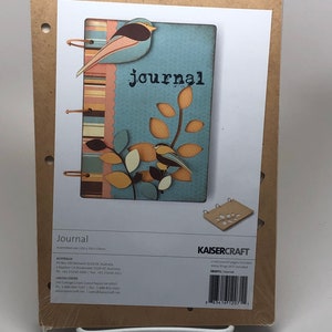 Kaisercraft Beyond the Page - Journal - unfinished DIY - includes paper