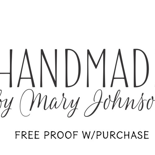 Custom Handmade by Stamp Personalized Business Stamp Shop Etsy