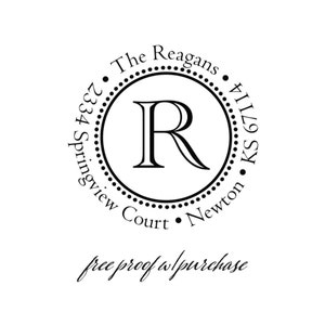 Address Stamp, Return Address Stamp, Round Stamp, Monogram Address Stamp, Self Ink Address Stamp, Custom Address Stamp, Family Address Stamp