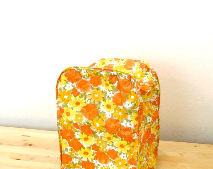 Vintage Toaster Cover / Small Appliance Cover / Floral Pattern Etsy