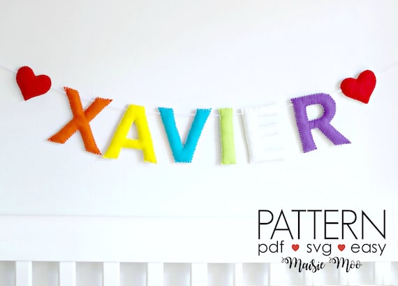 diy nursery name decor