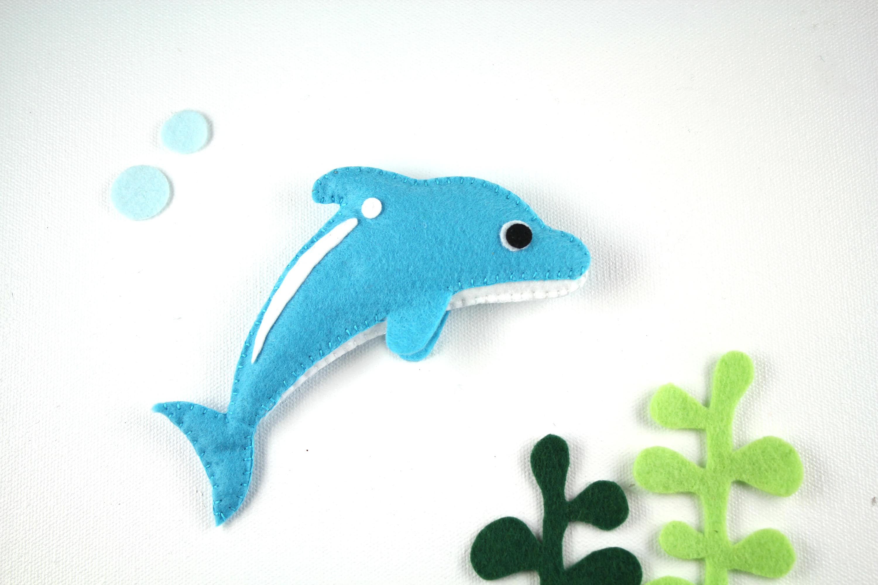 Dolphin stuffed sale animal pattern