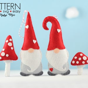 Christmas Ornament Bundle Felt Patterns | Over 40 PDF Patterns | SVG Ornament Cricut Christmas Crafts Maisie Moo Patterns Popular