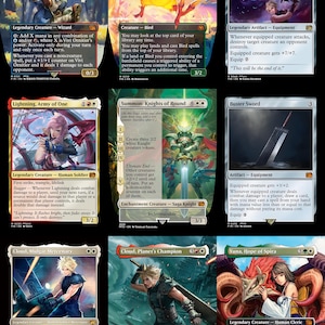 Cartões proxy do MTG Final Fantasy