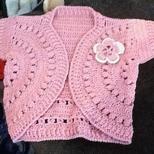 Belle Bolero Crochet Pattern