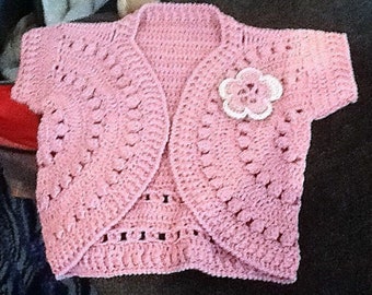 Belle Bolero Crochet Pattern