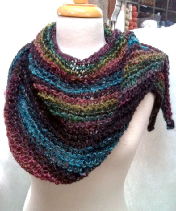 The Colour Makes It Easy Knitted Shawl Pattern