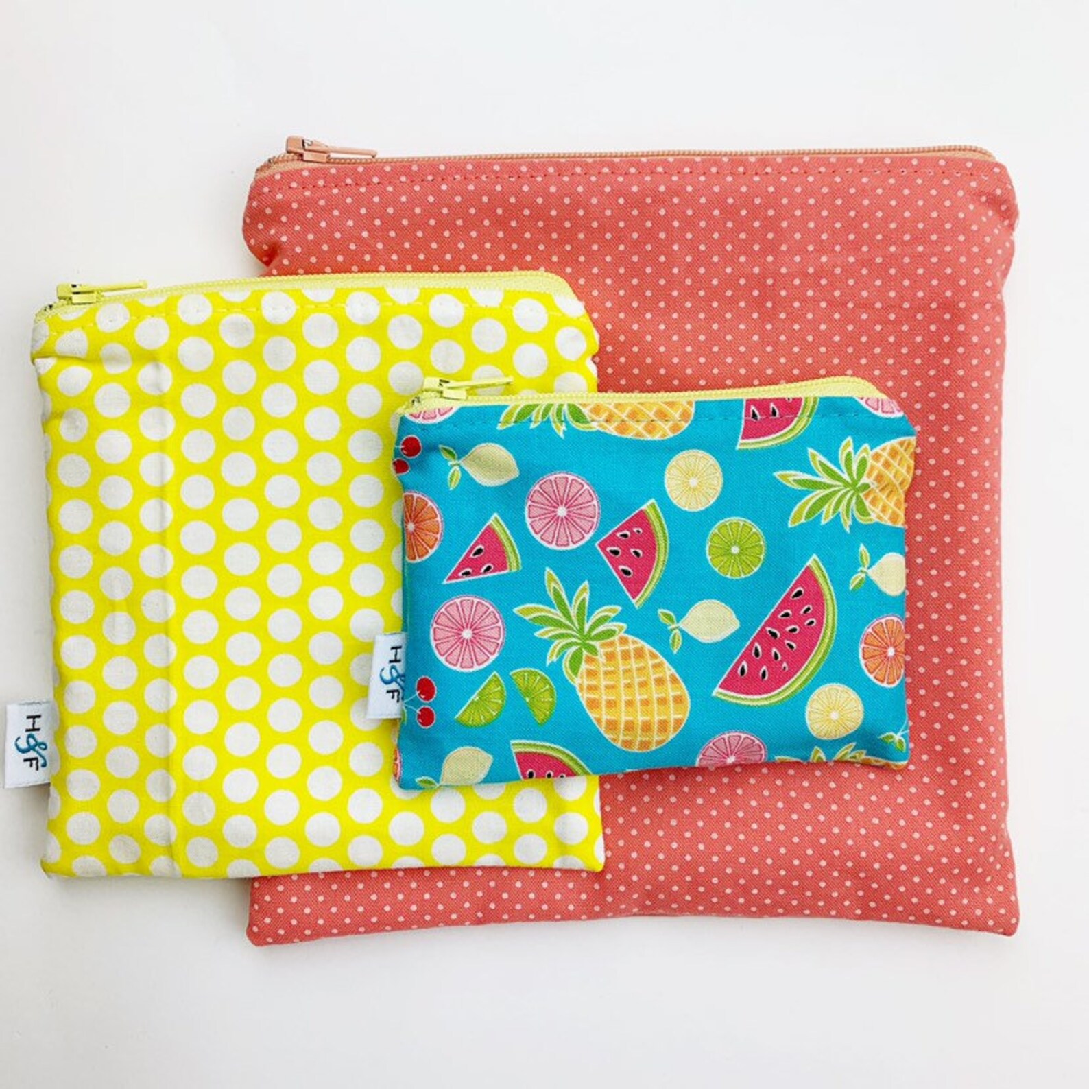 Reusable Snack Bag Sets Baggies Eco Friendly Lunch Bags Toy Etsy