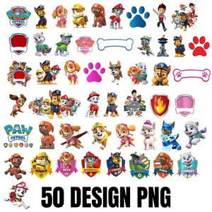 Paw Patrol 50 png-afbeeldingsbundel