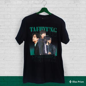 BTS Kpop Fan Shirt, Taehyung V Unisex Merch, ARMY Apparel, BTS Members Collection, Kpop Fans Gift