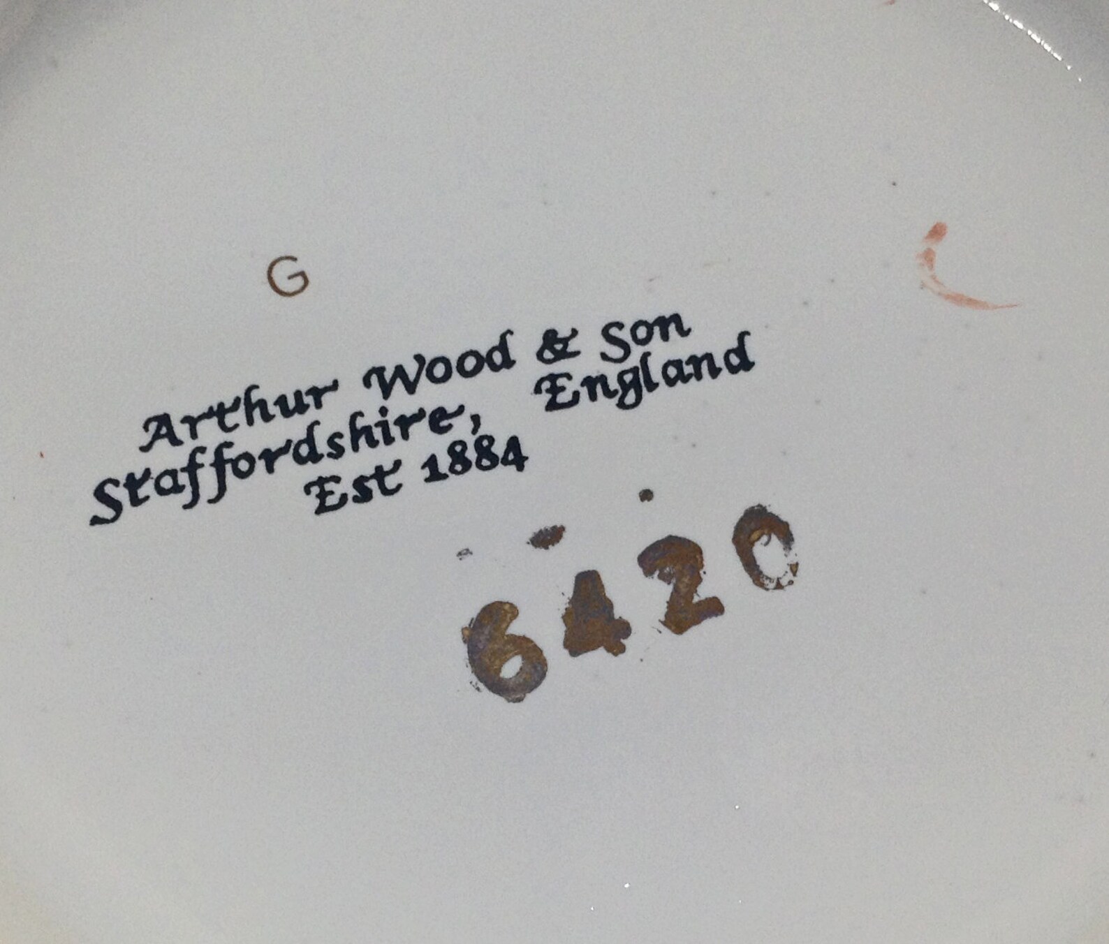 Teapot Arthur Wood and Son Fruit Pattern Teapot Staffordshire Etsy