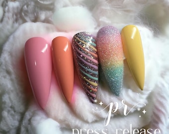 Press on Nails- Sugar Swirl