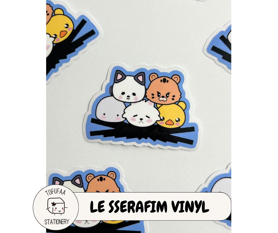 Le Sserafim Stickers - Etsy