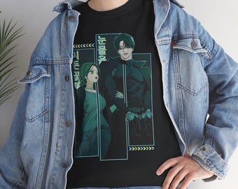 Tears on Withered Flower Webtoon Tee: Manhwa Character Shirt