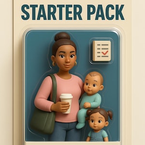 “MAMAN SOLO QUEEN” Digital Poster – Starter Pack Collector (Mother’s Day Edition)