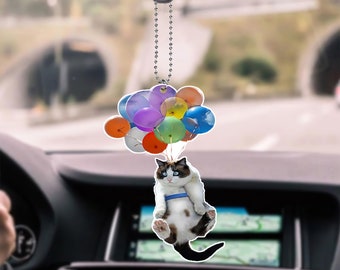 AUTOWICK Car Auto Rear View Mirror Hanging Ornaments Necklace Decoration Christmas-Animal CAT Lover Paws AUTOWICK Car Auto Rear View Mirror Hanging Ornaments Necklace Decoration Christmas-Animal CAT Lover Paws