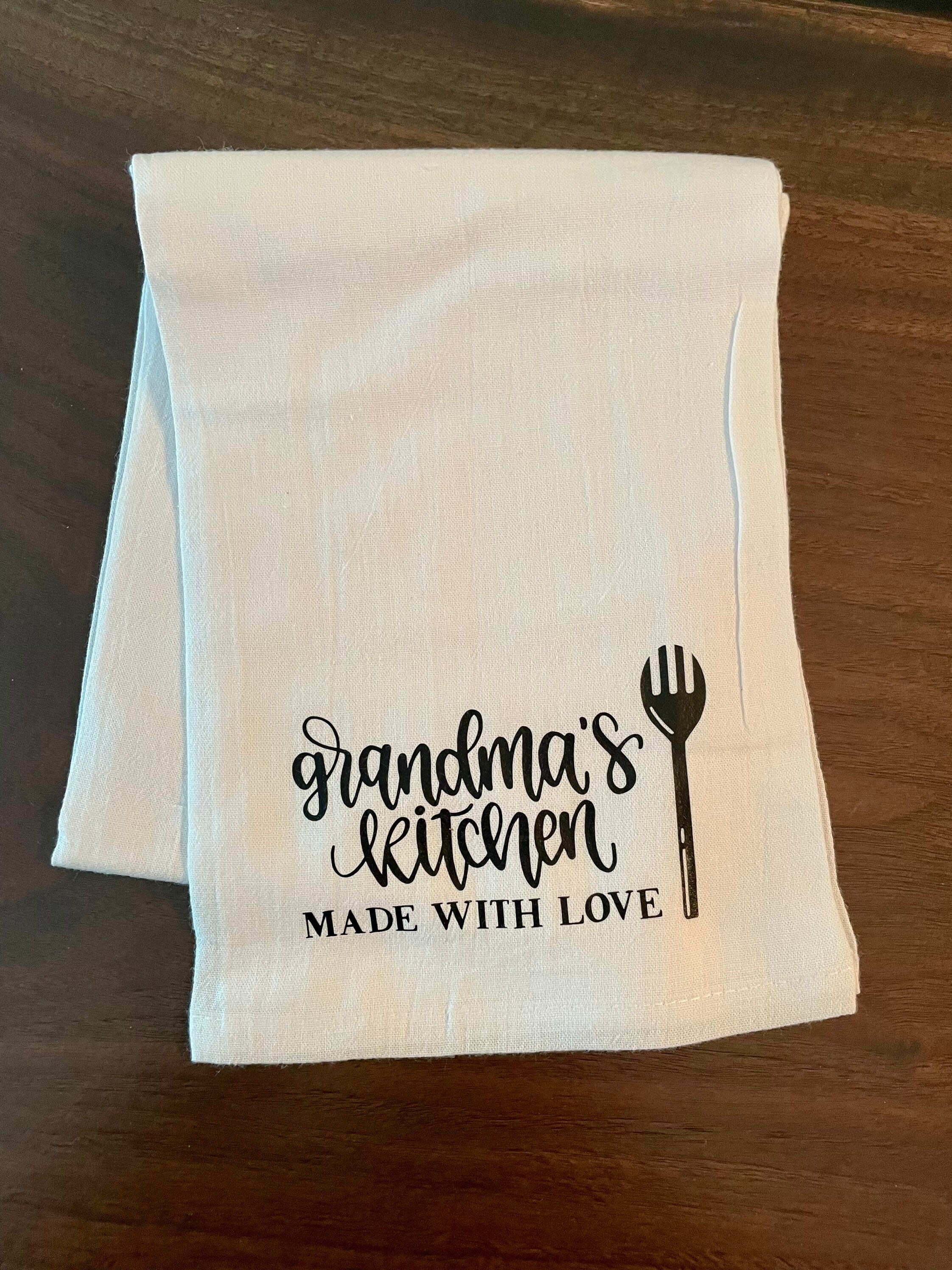 Details about   Grandma's Kitchen Tea Towel 