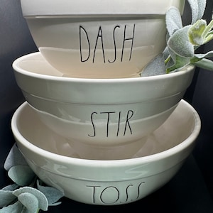 Risers for Rae Dunn Mixing Bowl, Farm House, Set of 2