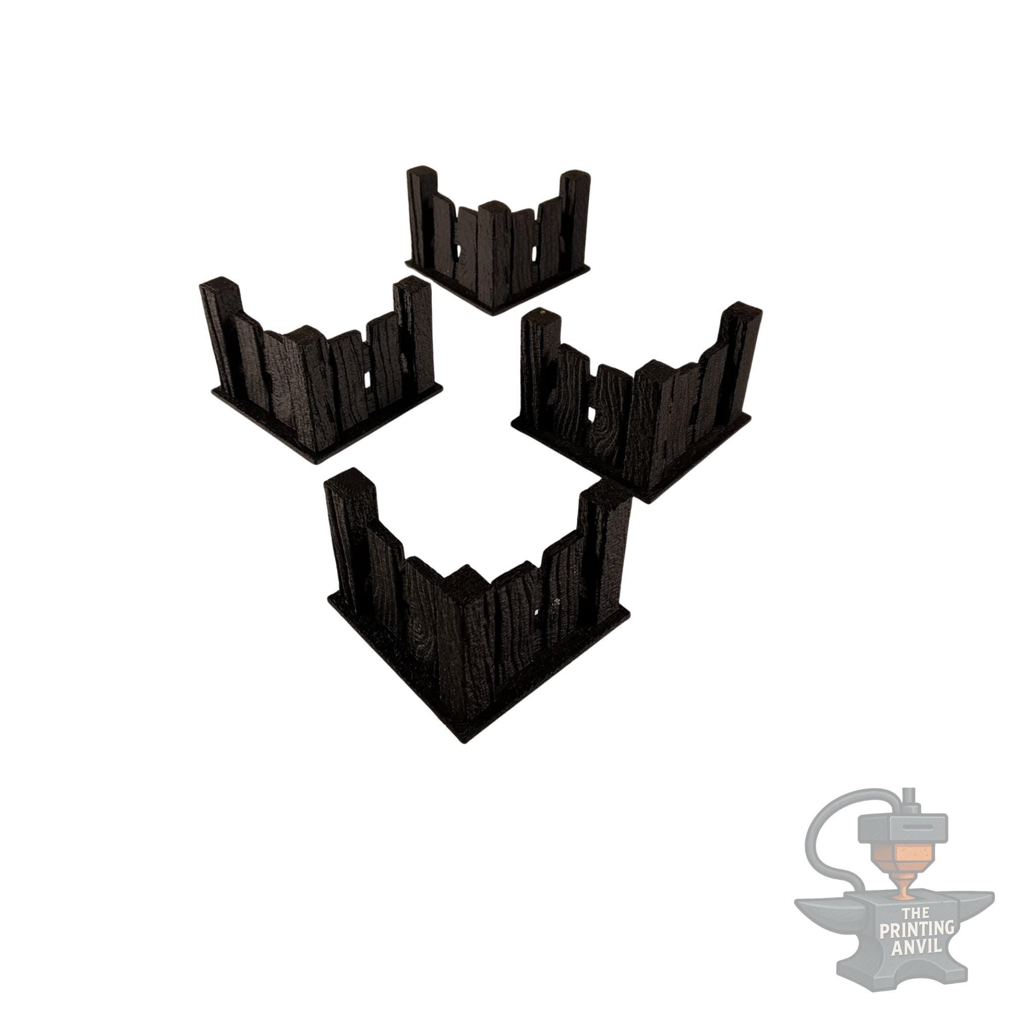 Rpg Fancing Wire Roughwood Fencing – 20pc Modular Wooden Fence Set – Tabletop Terrain ...
