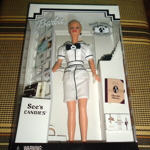 Vintage 1999 Barbie Doll See's Candies Salesperson Mattel First Job A Happy  Habit NRFB Unopened Fashion Doll Toy alexlittlethings.