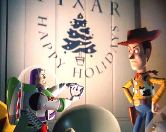 Toy Story Pixar Holiday Christmas Card 2022 - Etsy