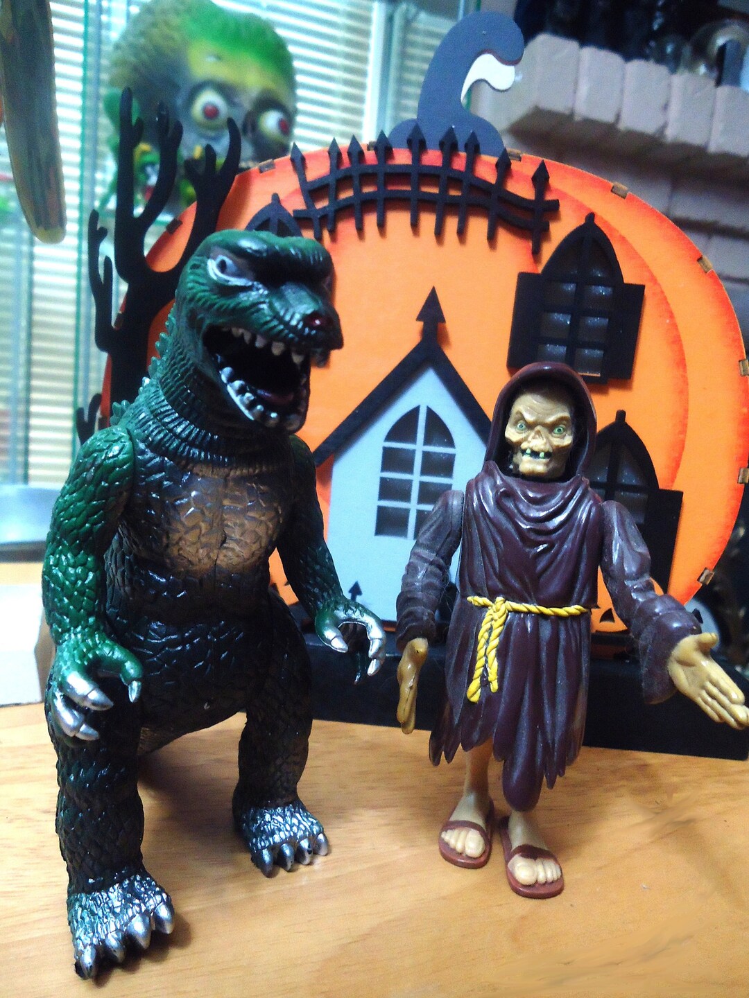 ACTION FIGURE TOYS the Crypt Keeper Meets Godzilla 6 Inch Etsy