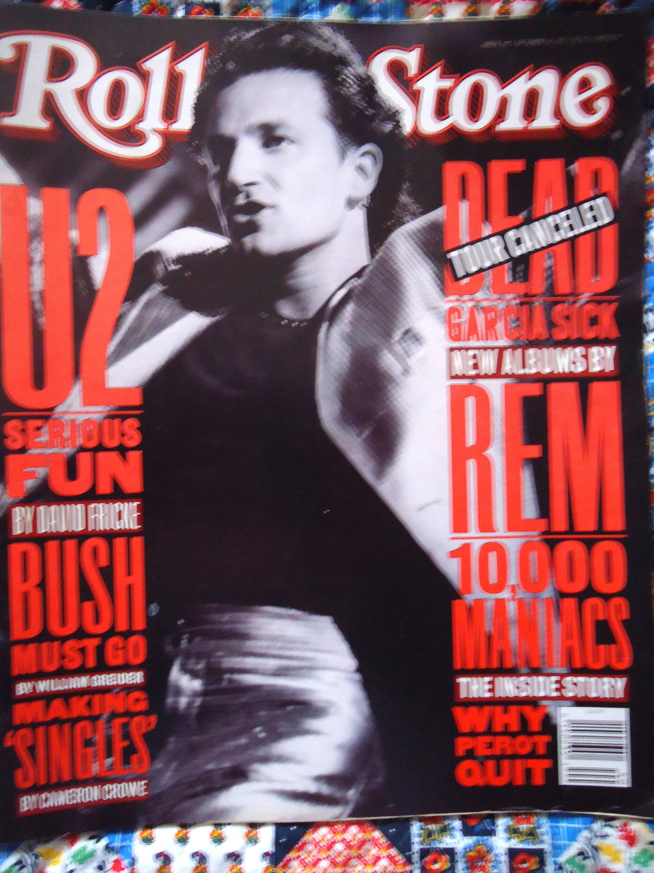 1992 Rolling Stone - Etsy