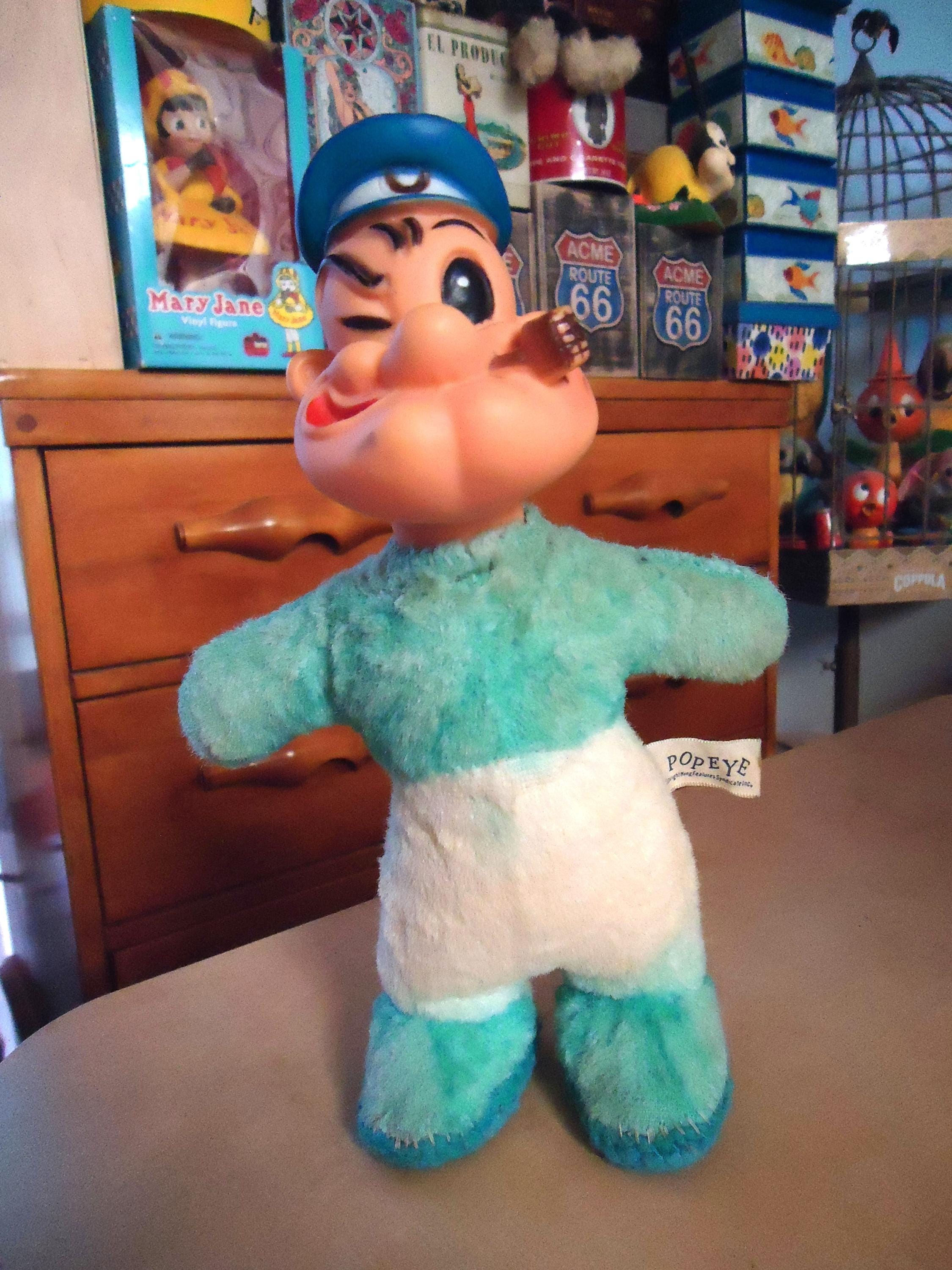 Vintage Popeye Stuffed Animal - Etsy