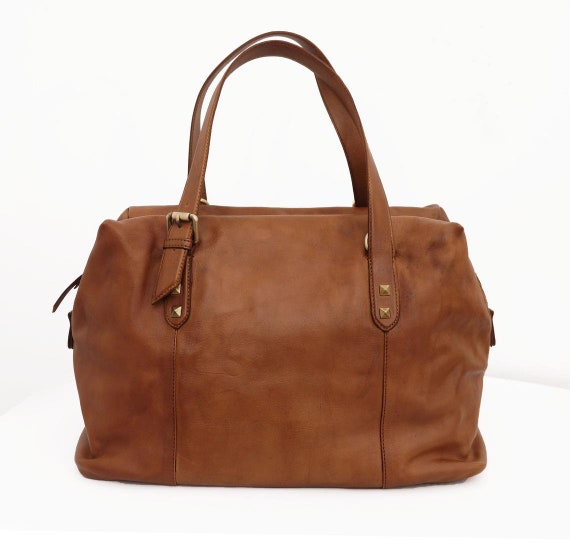 Mia leather handbag