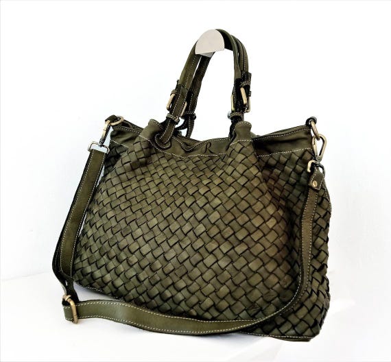 Military green purse best sale