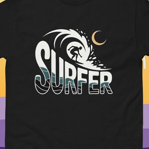 Ride the Wave – Retro Surfboard Summer Tee | Vintage Beach T-Shirt, Surfing Gift, Ocean Vibes Shirt