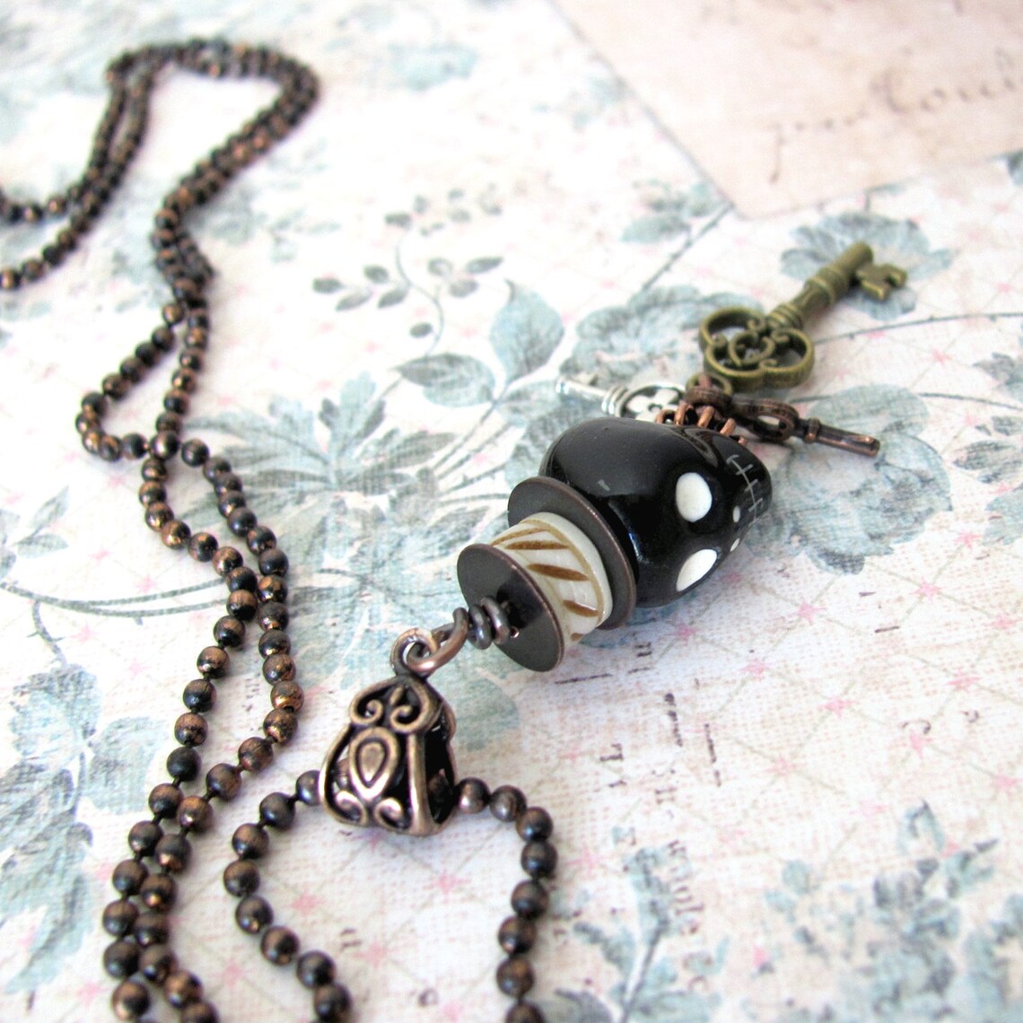 Voodoo Jewelry Legba Necklace Unusual Hoodoo Vodou Necklace Etsy