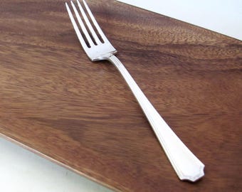 Dinner fork in the Gorham Fairfax pattern, sterling silver