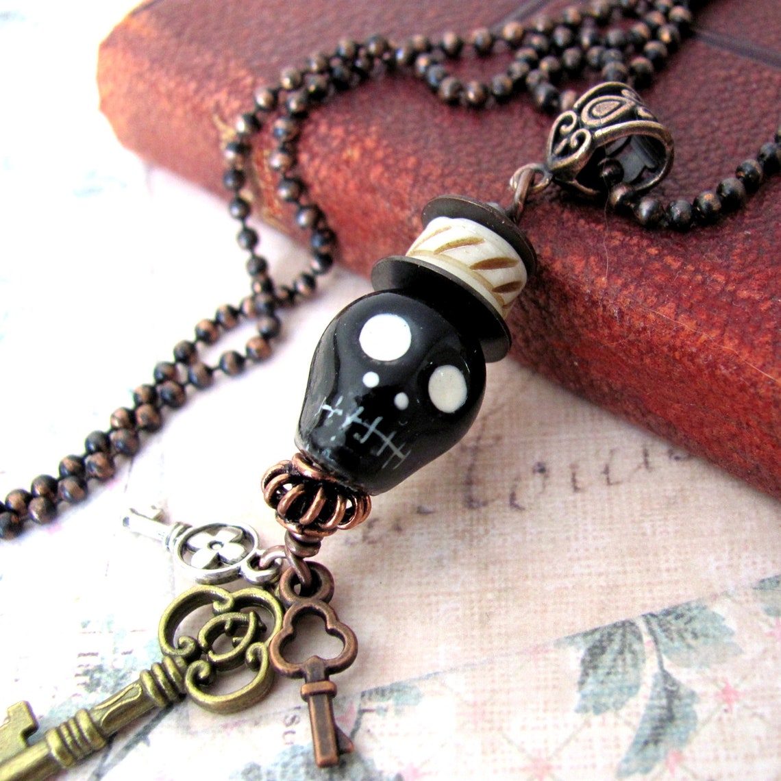 Voodoo jewelry unusual earrings vodou Loa jewelry Papa Etsy
